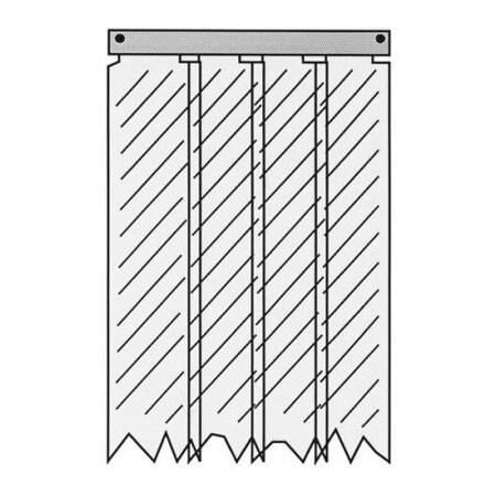 Allpoints Allpoints 321233 Kason 401Sa6063884 Strip Curtain For Kason 321233